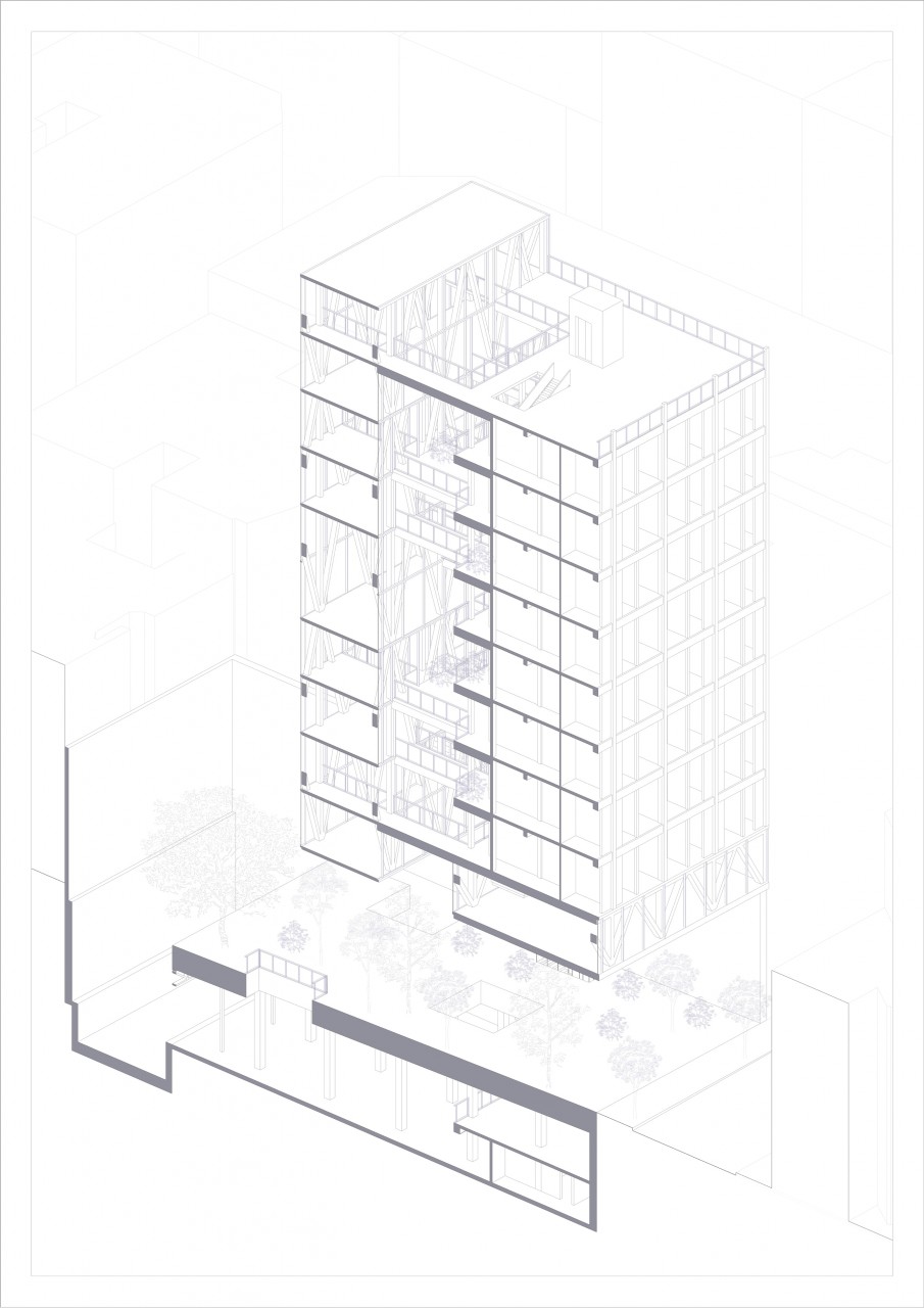HUECO_BANDA - Architectural Design Archive by DPA